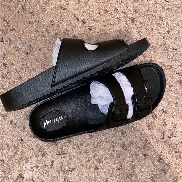 Nasty Gal Slip on Sandals - NWOB - Picture 7 of 7